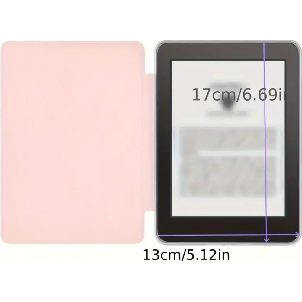 Kindle Paperwhite 2024 (12e génération) Case Hülle - Ultra-transparente Acryl- und TPU-Hülle mit Stosschutz und Standby / Weckfunktion - Grün