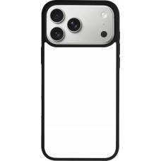 Personalisierte Hülle mit schwarzen Silikonrändern - iPhone 17 Pro Max