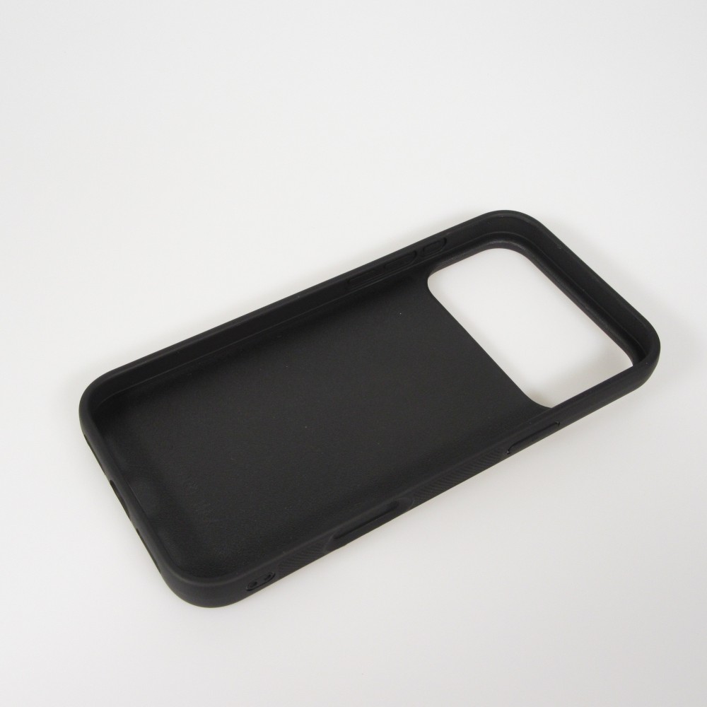 Personalisierte Hülle mit schwarzen Silikonrändern - iPhone 17 Pro Max
