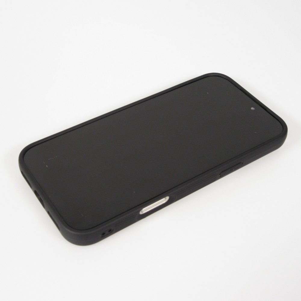Personalisierte Hülle mit schwarzen Silikonrändern - iPhone 17 Pro Max
