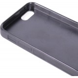 Coque personnalisée avec bords en silicone noir - iPhone 5