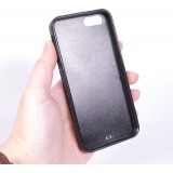 Coque personnalisée avec bords en silicone noir - iPhone 5