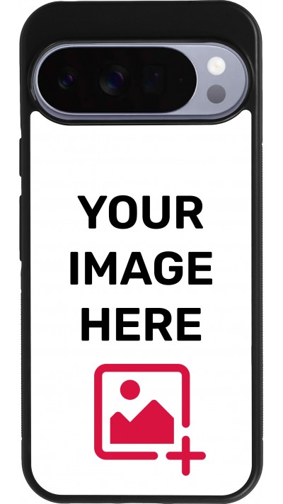 Coque personnalisée en silicone rigide noir - Google Pixel 10 Pro XL