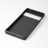Coque personnalisée en silicone rigide noir - Google Pixel 7 Pro