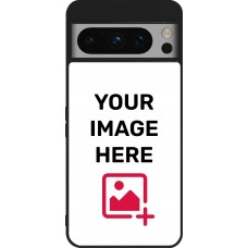 Coque personnalisée en silicone rigide noir - Google Pixel 8 Pro