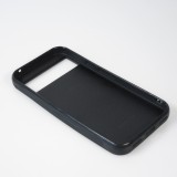 Coque personnalisée en silicone rigide noir - Google Pixel 8a