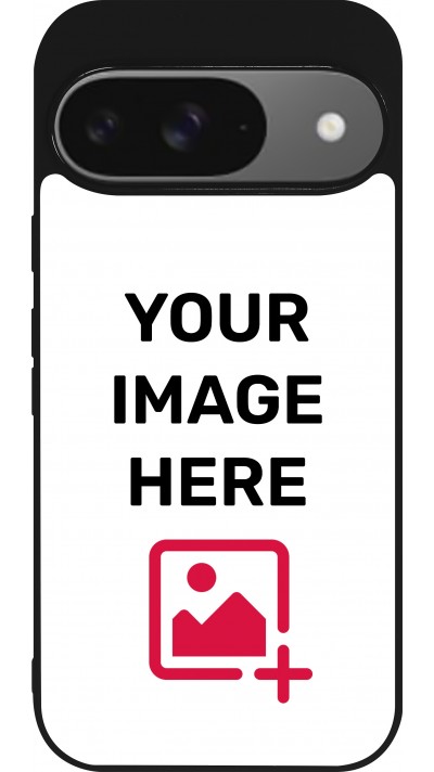 Coque personnalisée en silicone rigide noir - Google Pixel 9 / Pixel 9 Pro