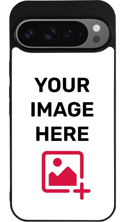 Custom Hülle Silikon schwarz - Google Pixel 9 Pro XL