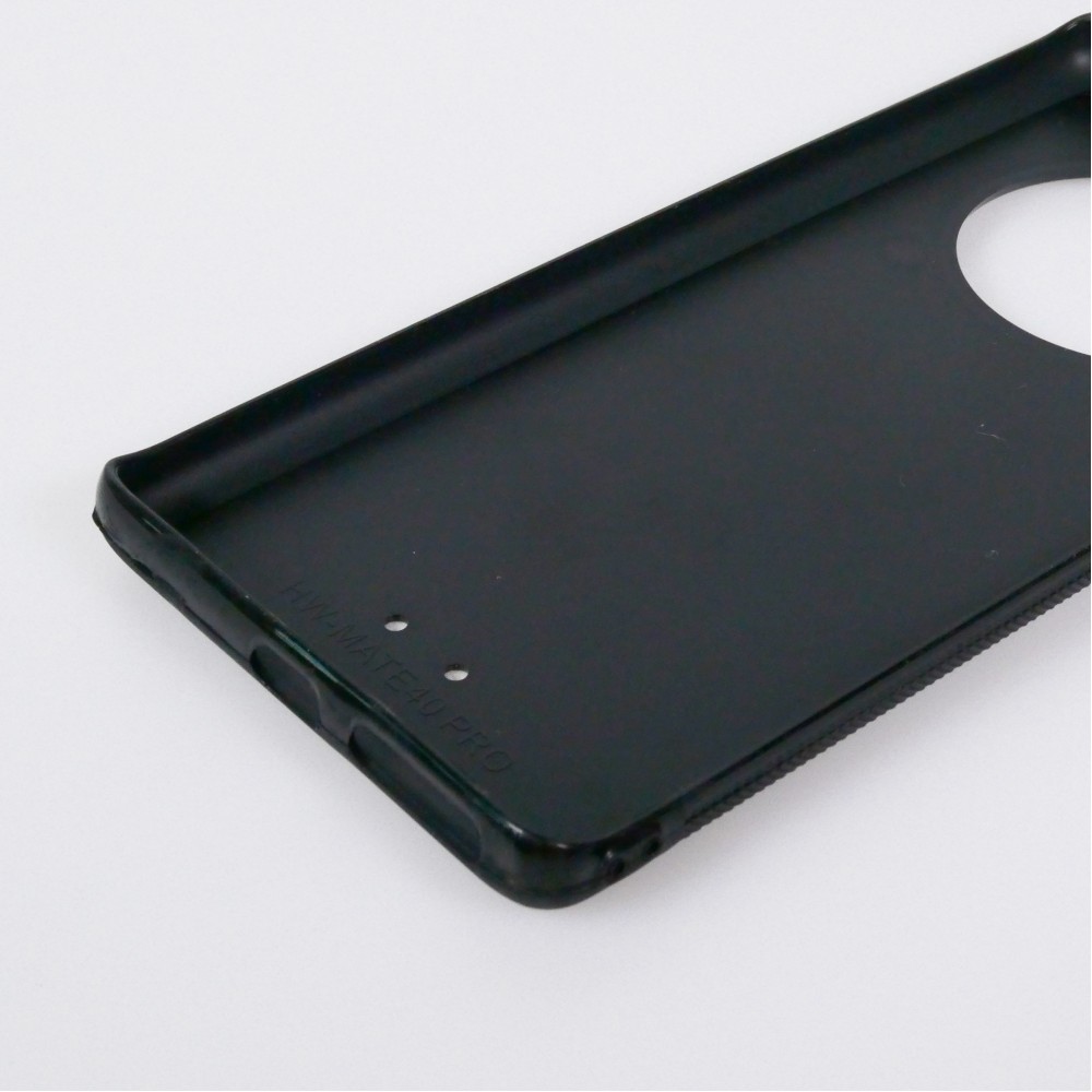 Custom Hülle Silikon schwarz - Huawei Mate 40 Pro