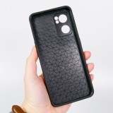 Coque personnalisée en silicone rigide noir - OPPO Reno7 5G