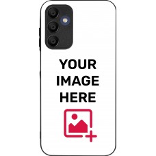 Coque personnalisée en silicone rigide noir - Samsung Galaxy A15