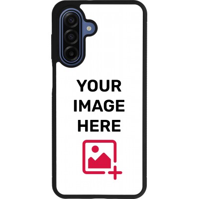 Coque personnalisée en silicone rigide noir - Samsung Galaxy A17