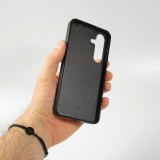 Coque personnalisée en silicone rigide noir - Samsung Galaxy S25