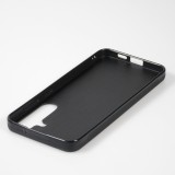 Coque personnalisée en silicone rigide noir - Samsung Galaxy S25