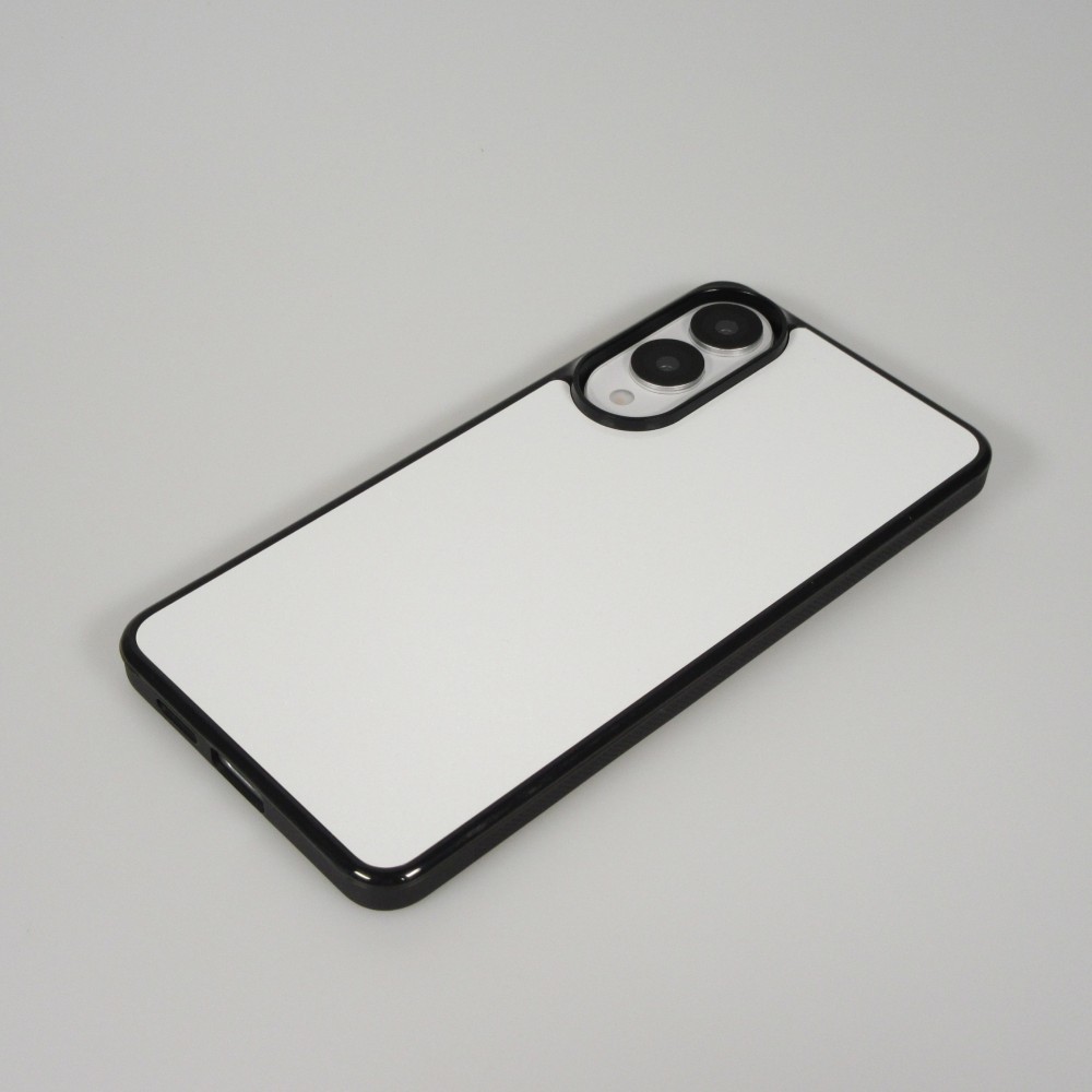 Custom Hülle Silikon schwarz - Samsung Galaxy S25 Edge