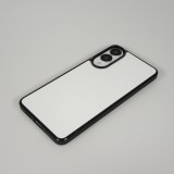 Custom Hülle Silikon schwarz - Samsung Galaxy S25 Edge