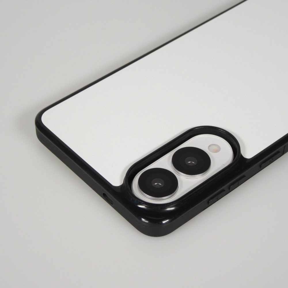 Custom Hülle Silikon schwarz - Samsung Galaxy S25 Edge