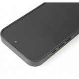 Custom Hülle Silikon schwarz - Samsung Galaxy S25 Edge