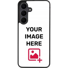 Custom Hülle Silikon schwarz - Samsung Galaxy S25 FE