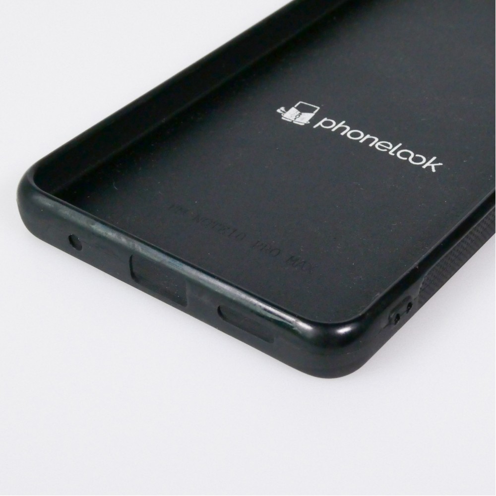 Coque personnalisée en silicone rigide noir - Xiaomi Redmi Note 10 Pro Max