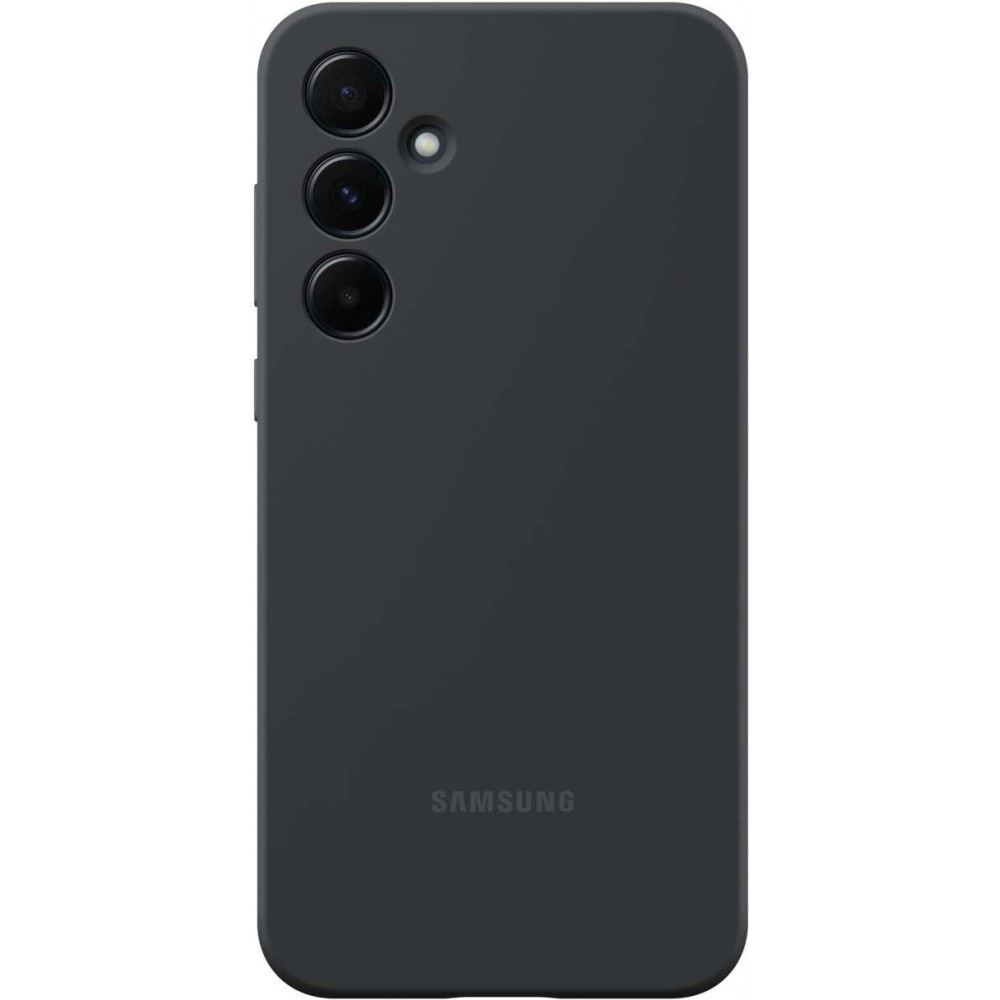 Samsung Galaxy A55 5G Case Hülle - Samsung Original Silikon - Schwarz