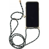 Coque Samsung Galaxy S25 Edge - Bio Eco-Friendly nature avec cordon collier - Vert foncé