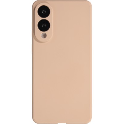 Coque Samsung Galaxy S25 Edge - Gel soft touch - Beige