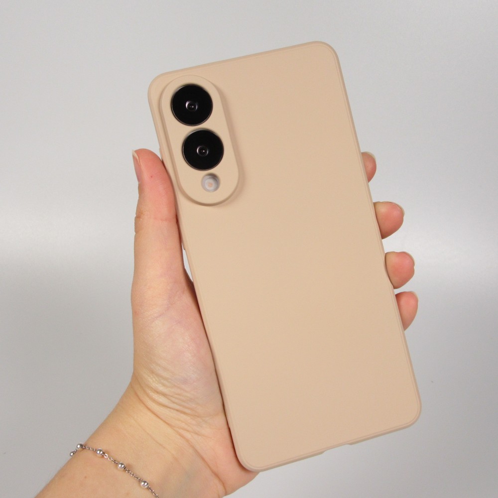 Coque Samsung Galaxy S25 Edge - Gel soft touch - Beige
