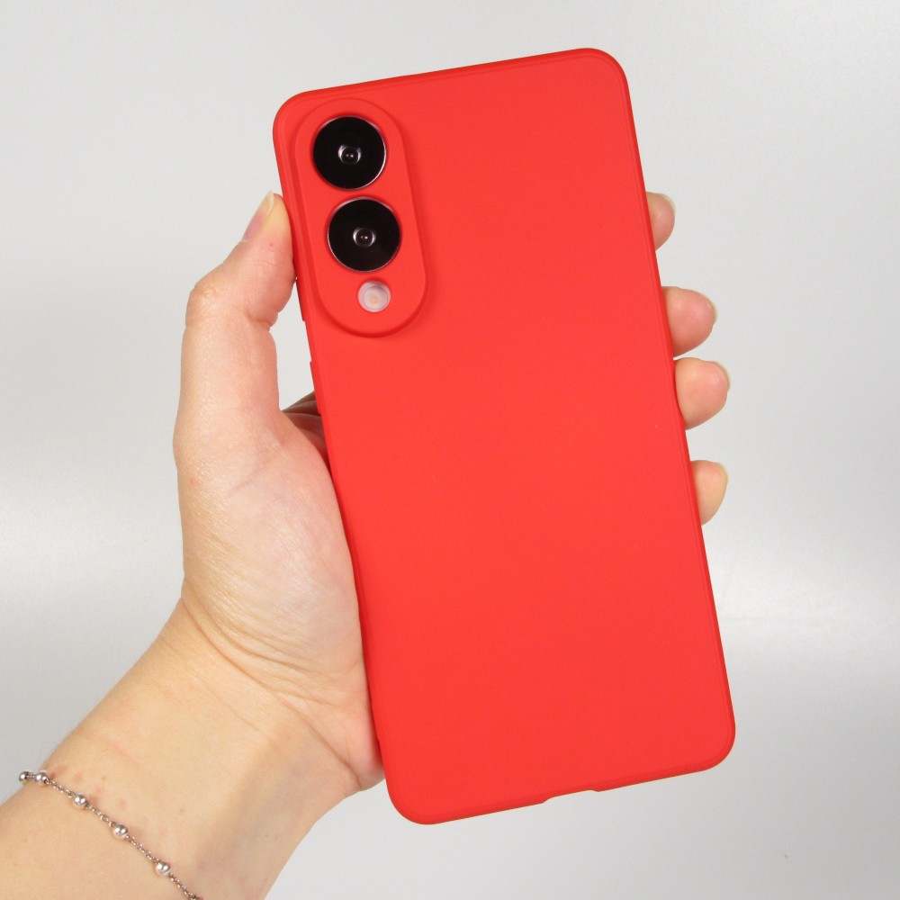 Coque Samsung Galaxy S25 Edge - Gel soft touch - Rouge
