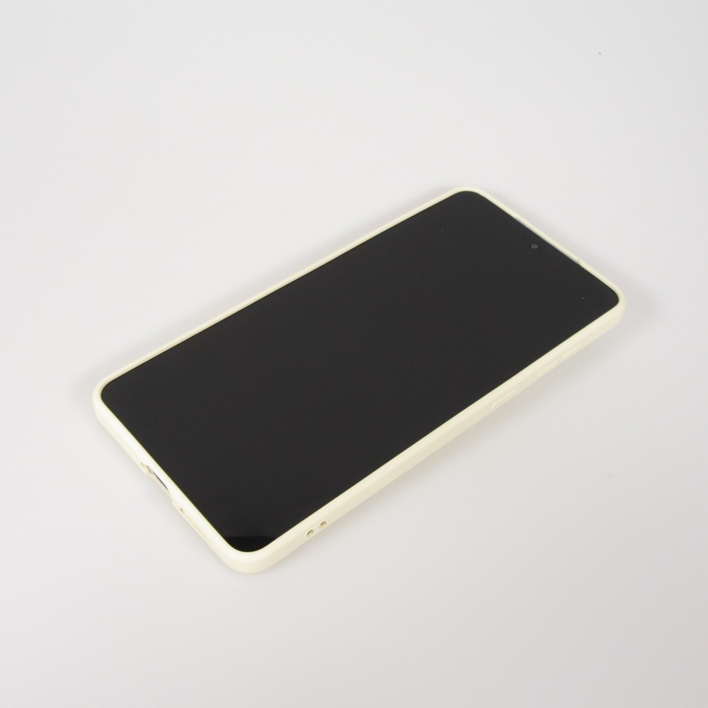 Coque Samsung Galaxy S25 Edge - Gel soft touch - Vanille