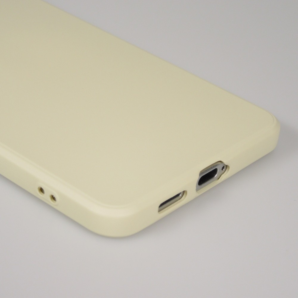 Coque Samsung Galaxy S25 Edge - Gel soft touch - Vanille
