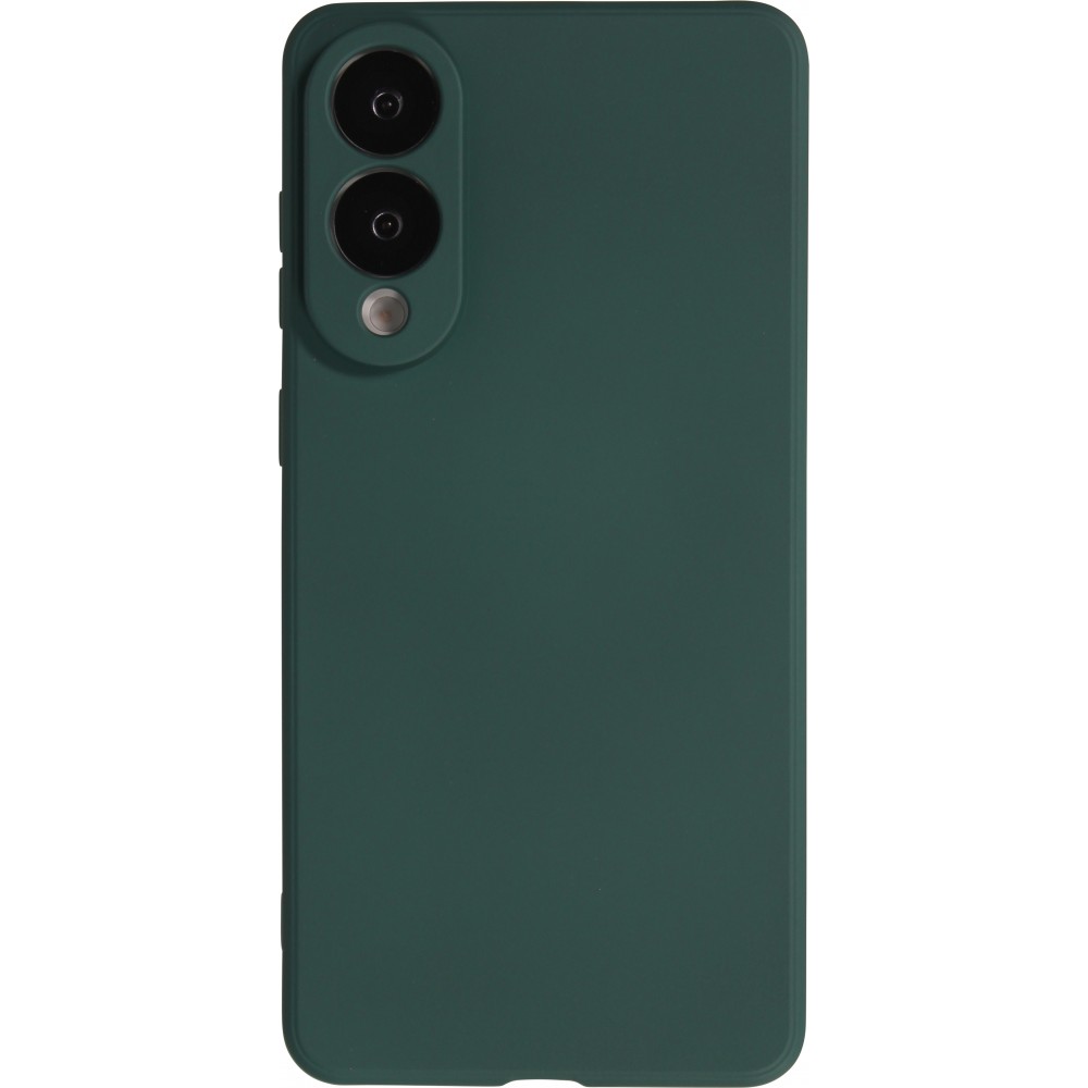 Coque Samsung Galaxy S25 Edge - Gel soft touch - Vert foncé