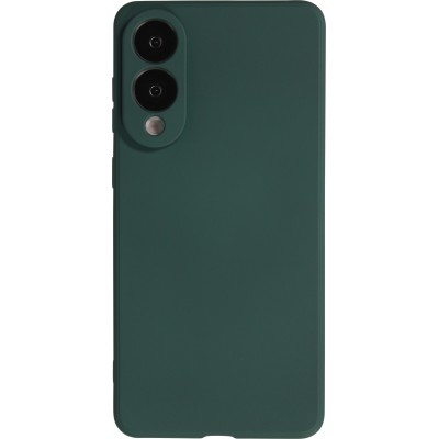 Samsung Galaxy S25 FE Case Hülle - Silikon soft touch - Dunkelgrün