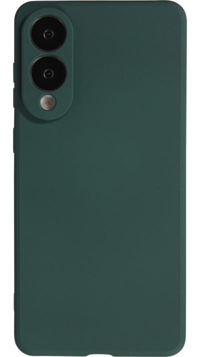 Coque Samsung Galaxy S25 Edge - Gel soft touch - Vert foncé