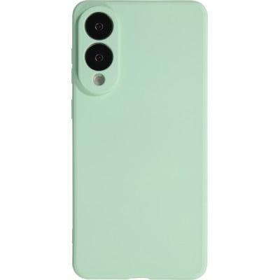 Coque Samsung Galaxy S25 Edge - Gel soft touch - Vert menthe