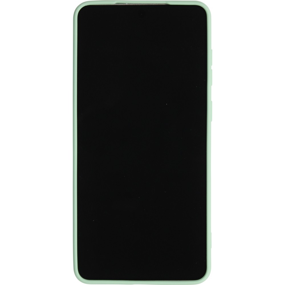 Coque Samsung Galaxy S25 Edge - Gel soft touch - Vert menthe