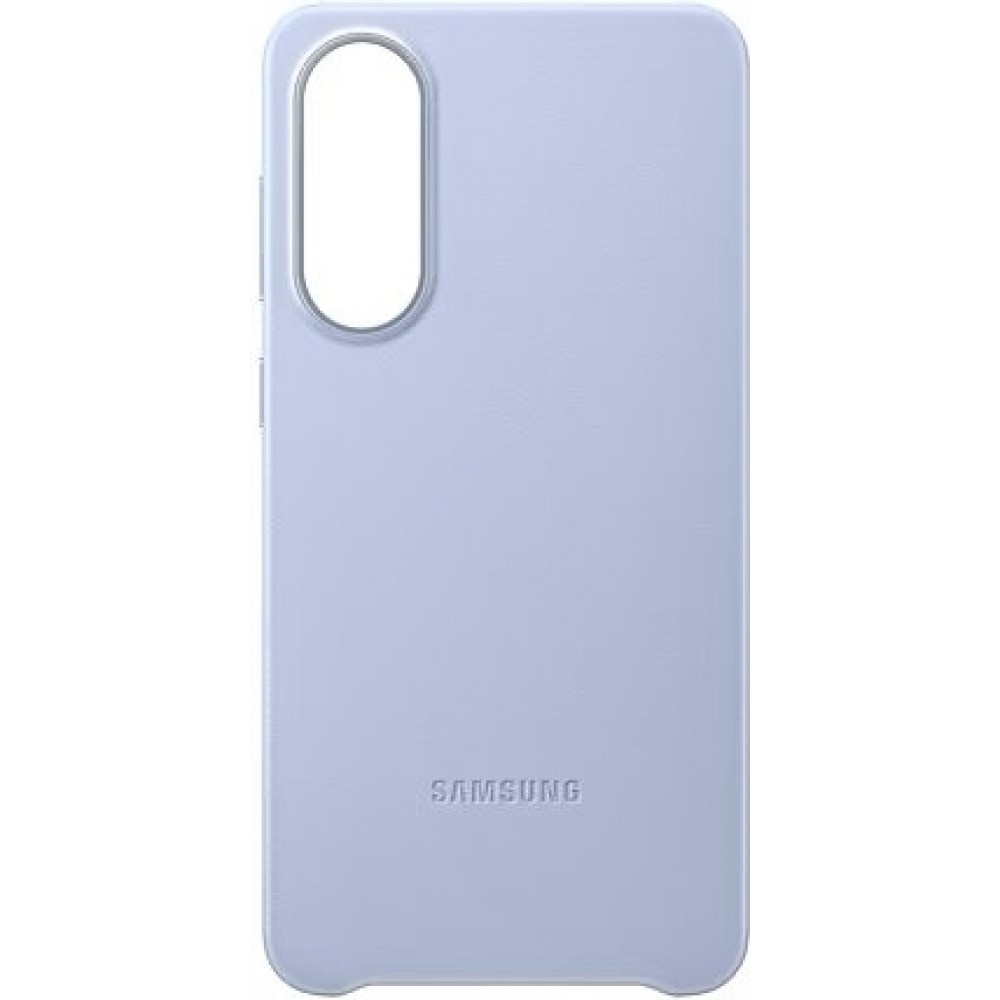 Galaxy S25 Edge Case Hülle - Premium Vegan Leder Backcover Kindsuit - Hellblau