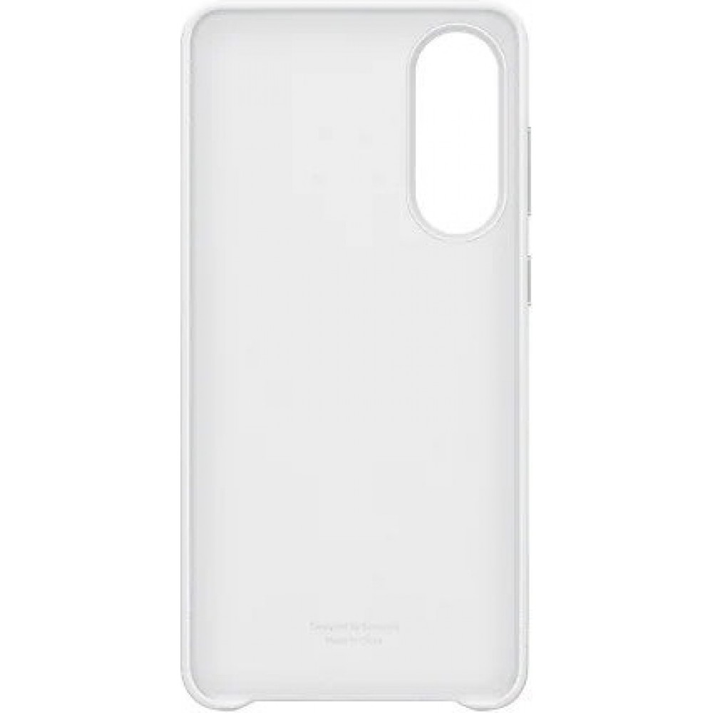 Coque Samsung Galaxy S25 Edge - Premium en cuir vegan Backcover KindSuit - Gris clair