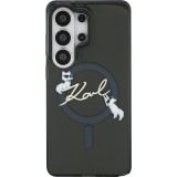 Galaxy S26 Ultra Case H&uuml;lle - Karl Lagerfeld IML KC Script MagSafe H&uuml;lle Elegant - Schwarz
