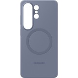 Galaxy S26 Ultra Case H&uuml;lle - Silicone Magnet Case leichter und dauerhafter Schutz - Blue Violet