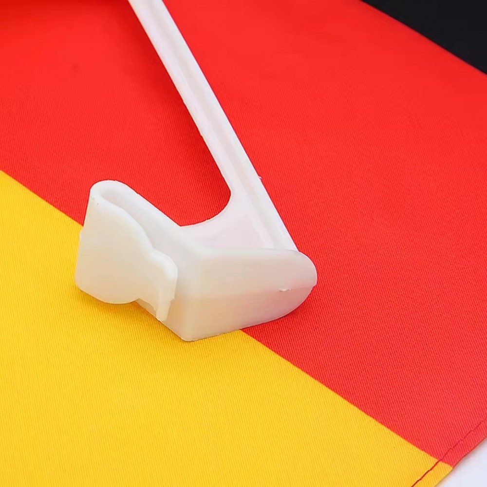 Drapeau Pays-Bas avec clip pour vitre de voiture accessoire supporter