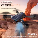 Drone quadricoptère Facegle E99 avec caméras duales éclairage LED et télécommande
