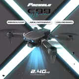 Drone quadricoptère Facegle E99 avec caméras duales éclairage LED et télécommande