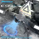 Drone quadricoptère Facegle E99 avec caméras duales éclairage LED et télécommande