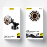 Dudao F12MAX+ support de t&eacute;l&eacute;phone avec chargeur sans fil 15W compatible MagSafe - Noir