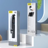 Dudao F18S 4-en-1 b&acirc;ton &agrave; selfie tr&eacute;pied pliable avec t&eacute;l&eacute;commande - Noir