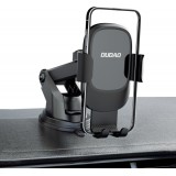 Dudao F5N+ support de t&eacute;l&eacute;phone pour voiture avec ventouse pour pare-brise ou tableau de bord - Noir