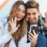 Dudao K11 batterie externe 10000mAh avec c&acirc;bles int&eacute;gr&eacute;s Powerbank portable - Noir