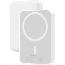 Dudao K26 10000mAh 20W batterie externe USB-A / USB-C Powerbank MagSafe - Blanc