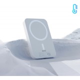 Dudao K26 10000mAh 20W batterie externe USB-A / USB-C Powerbank MagSafe - Blanc